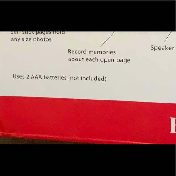 NEW UNSEALED Brookstone Talking Photo Album - Picture 7 of 7